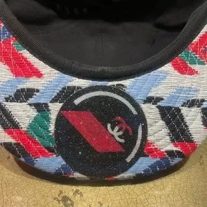 CHANEL 16S RUNWAY GEOMETRIC MULTICOLOR BASEBALL CAP CHANEL | Accessories | Chanel 6s Runway Geometric Multicolor  main image 3